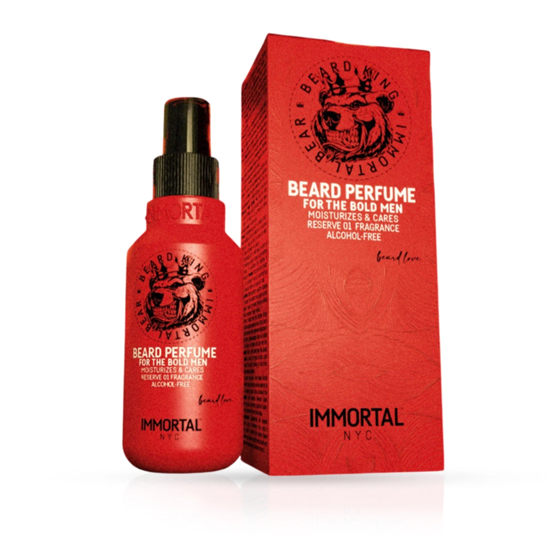Parfum de barba si mustata - IMMORTAL  - Reserve 01 - 75 ml