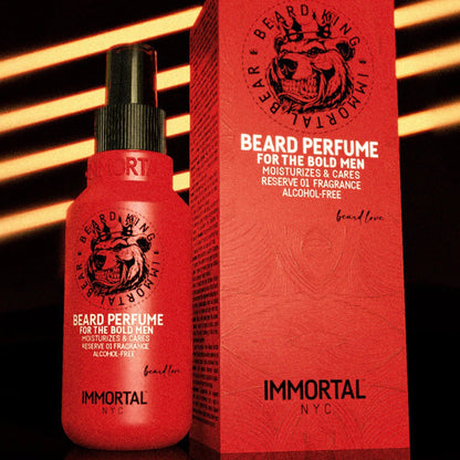 Parfum de barba si mustata - IMMORTAL  - Reserve 01 - 75 ml