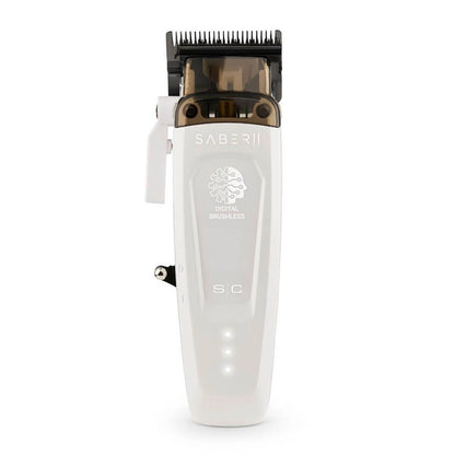 Masina de tuns - STYLECRAFT - Saber II - 7.500 RPM - Alb - Editie Limitata