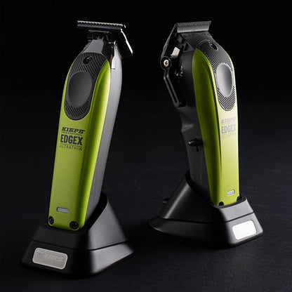 Set EDGE X - KIEPE - Masina de tuns + Masina de contur -  Ultra Thin - Verde