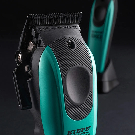 Set EDGE X - KIEPE - Masina de tuns + Masina de contur -  Ultra Thin - Albastru