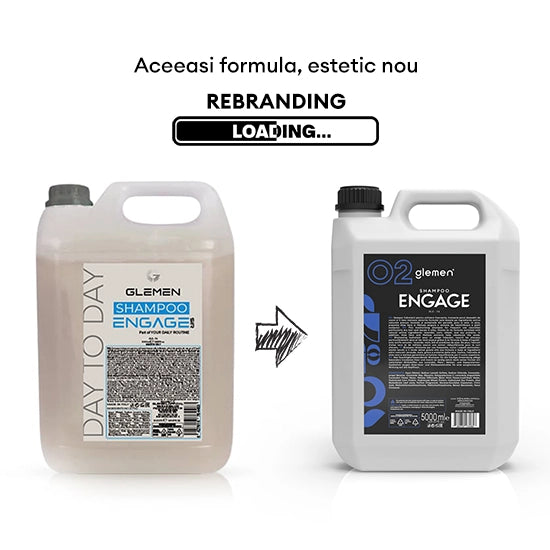 Sampon pentru par - GLEMEN - Engage - 5000 ml