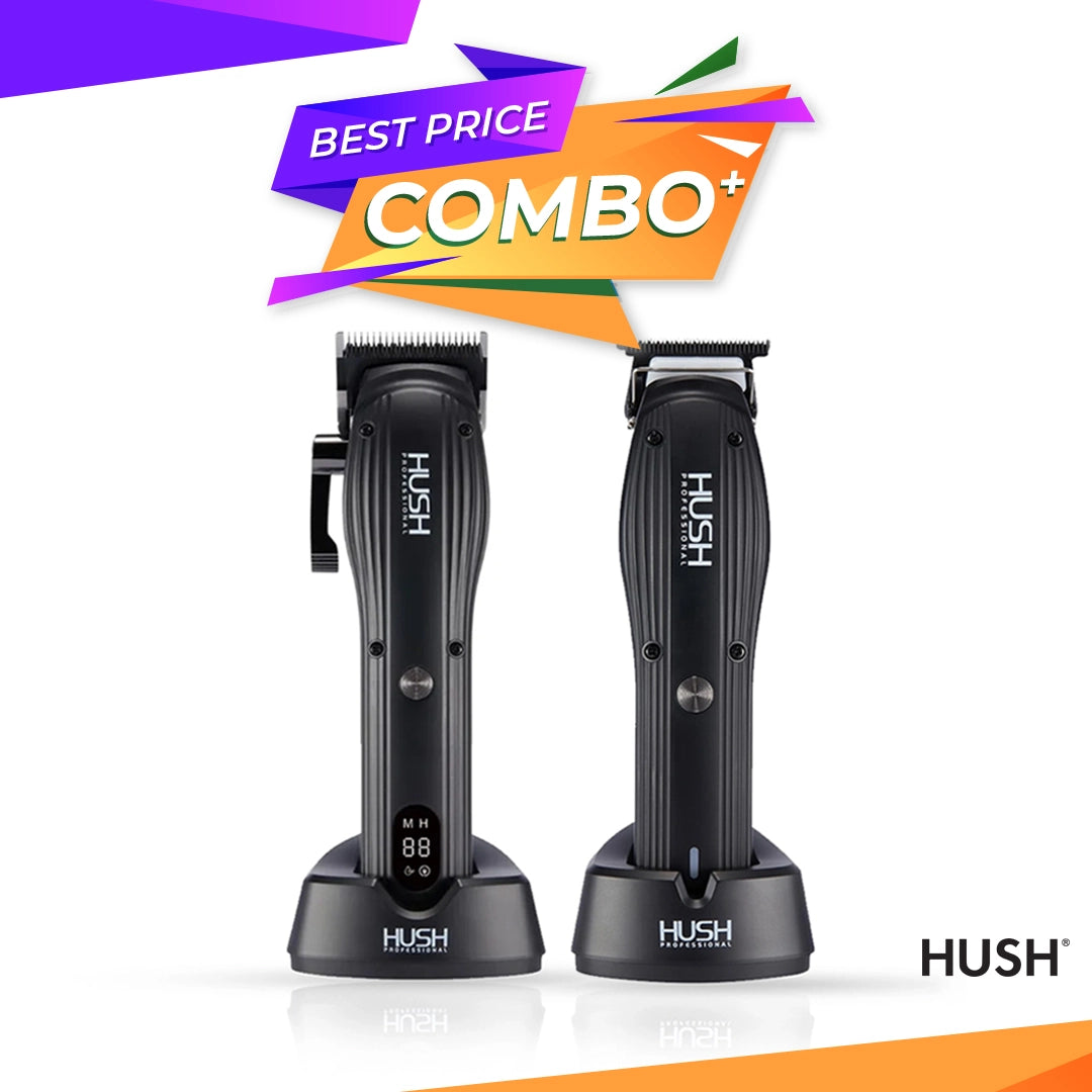 Set HUSH - Masina de tuns C2 + Masina de contur T2