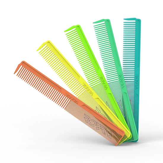 Pieptene frizerie/coafor - ROVRA - X Comb - Galben