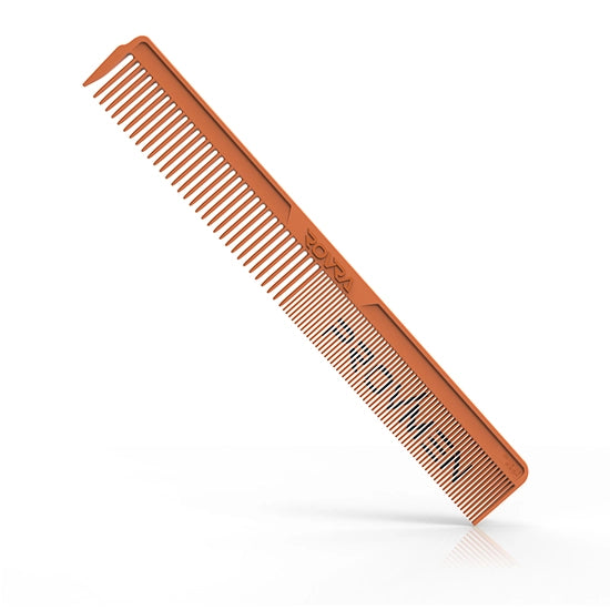 Pieptene frizerie/coafor - ROVRA - X Comb - Portocaliu - Provmen Edition