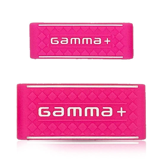 Set gripuri de silicon GAMMA+ - pentru masini de tuns/contur/ras - Roz