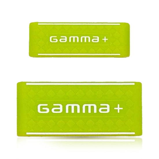 Set gripuri de silicon GAMMA+ - pentru masini de tuns/contur/ras - Verzi