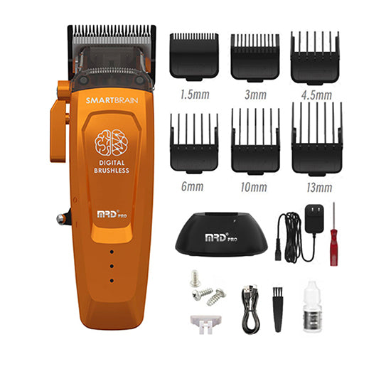 Masina de tuns - MRD - Smart Brain - Portocaliu - 7.200 RPM
