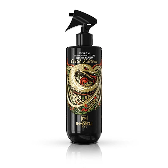 After shave colonie - IMMORTAL - Venom -  Gold Edition - 500 ml