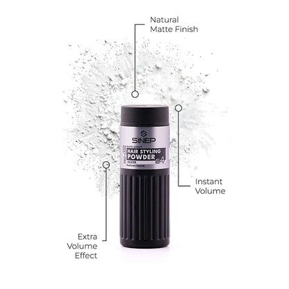 Pudra de volum - SINEP - S4 Matte Effect 20 gr