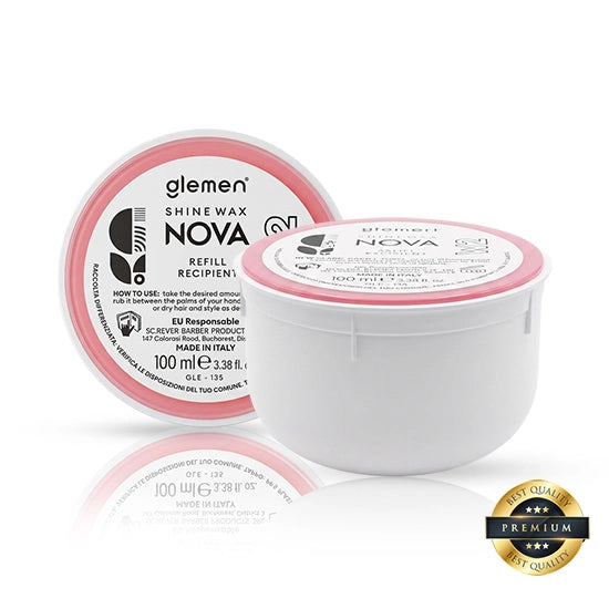 Rezerva - Ceara lucioasa pentru par -  Premium  - GLEMEN - Nova  - 100 ml