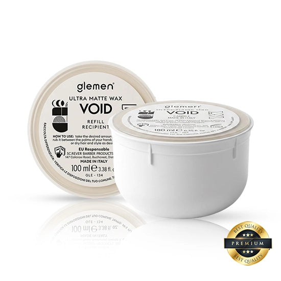 Rezerva - Ceara mata pentru par -  Premium  - GLEMEN - Void  - 100 ml