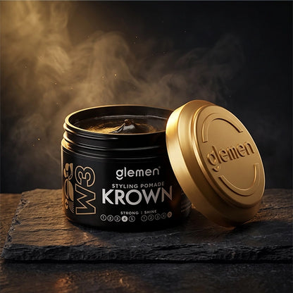 Ceara lucioasa pentru par - GLEMEN - Krown - 100 ml