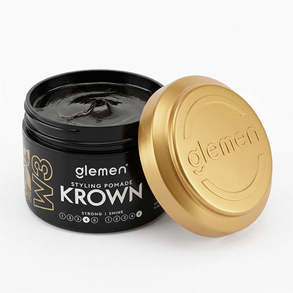 Ceara lucioasa pentru par - GLEMEN - Krown - 100 ml