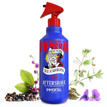 After shave colonie - IMMORTAL - STAY BLESSED 02  - 500 ml