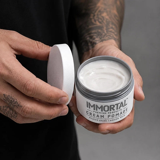 Ceara de par - IMMORTAL -  Premium - Cream Pomade - 110 ml