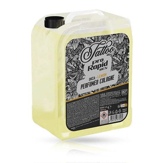 After shave colonie - PRORAPID - Tattoo INCA - LEMON - 5000 ml  