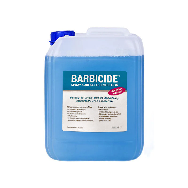 Barbicide spray pentru dezinfectarea tuturor suprafețelor, parfumat - rezervă 5l