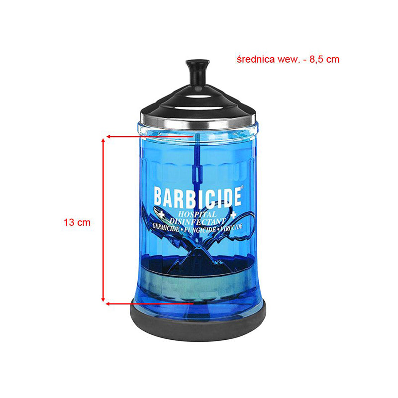 Recipient de sticlă Barbicide pentru dezinfecție 750ml