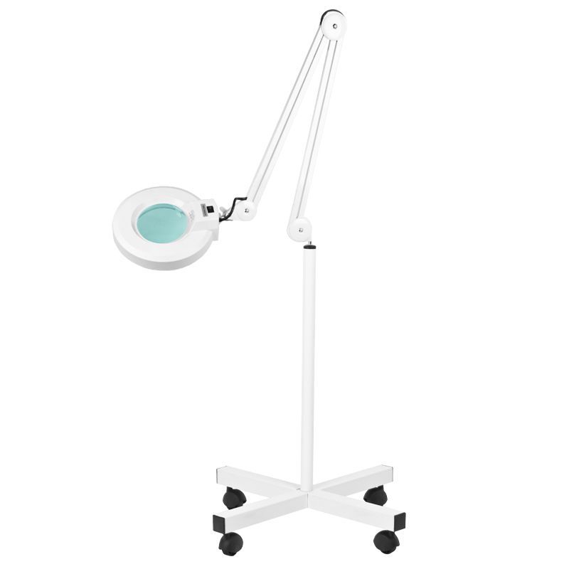 Lampa cosmetica cu lupa S4 + baza cu roti