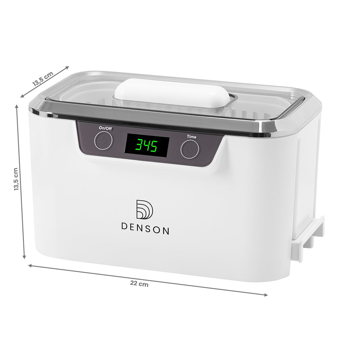 Curățător cu ultrasunete acds-300, vol. 0.8l 60w