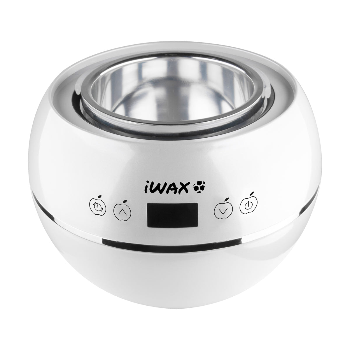 Încălzitor de ceară iWax, cutie de 500 ml, 100 W, alb
