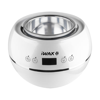 Încălzitor de ceară iWax, cutie de 500 ml, 100 W, alb