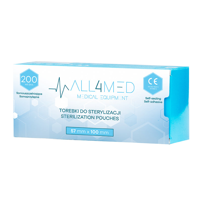 Pungi sterilizare All4med 57mm x 100mm 200 buc