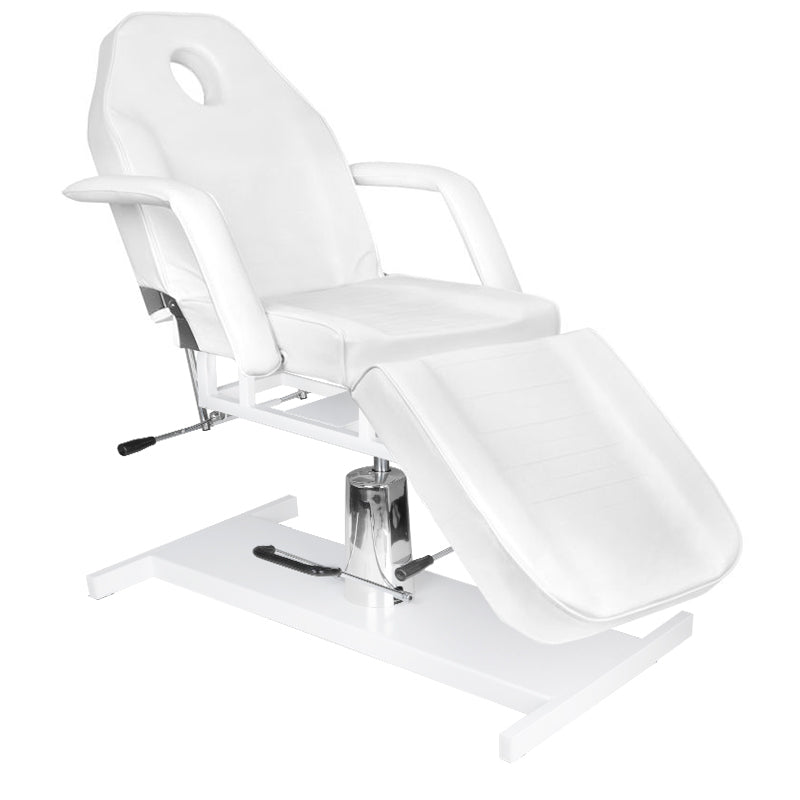 Scaun cosmetic hidraulic basic 210 alb