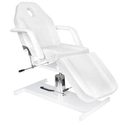Scaun cosmetic hidraulic basic 210 alb