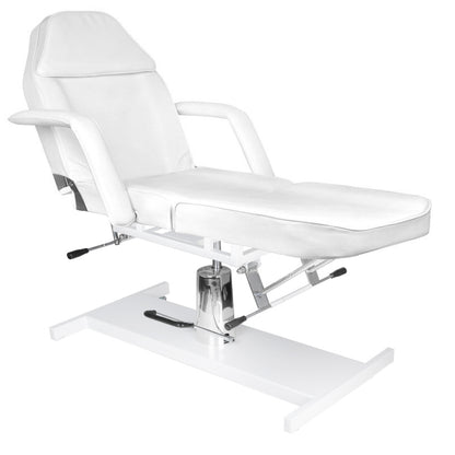 Scaun cosmetic hidraulic basic 210 alb