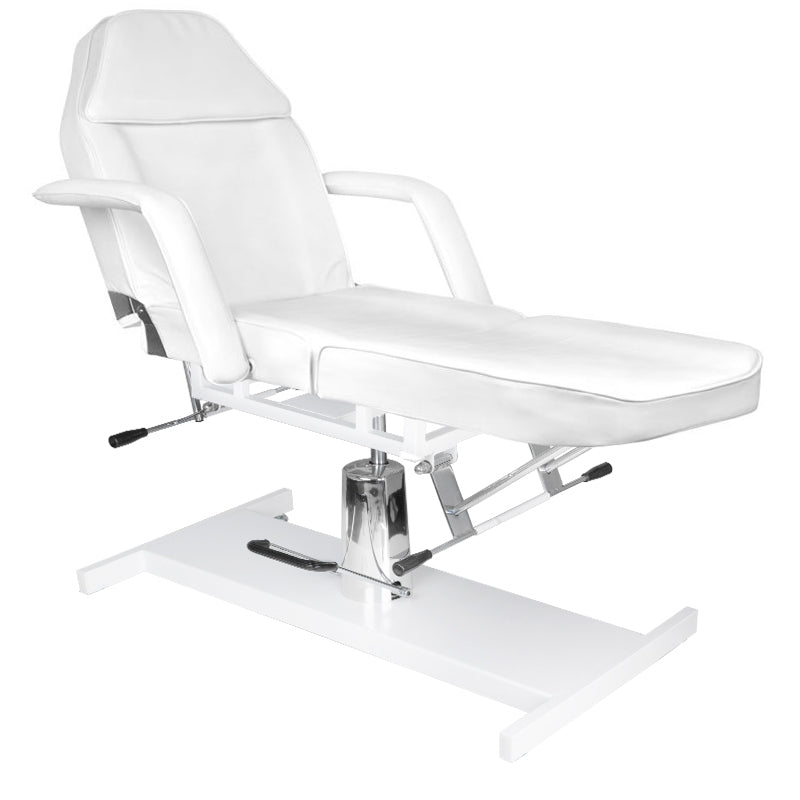 Scaun cosmetic hidraulic basic 210 alb