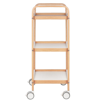 Ucenic cosmetica hs09 lemn - alb