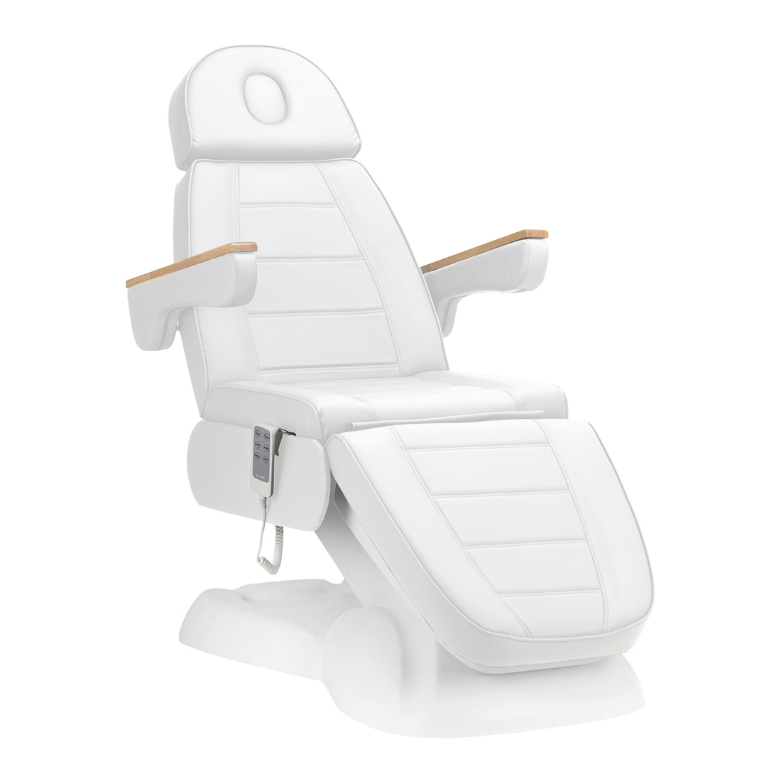 Scaun cosmetic electric SILLON Lux 273b 3 motoare alb