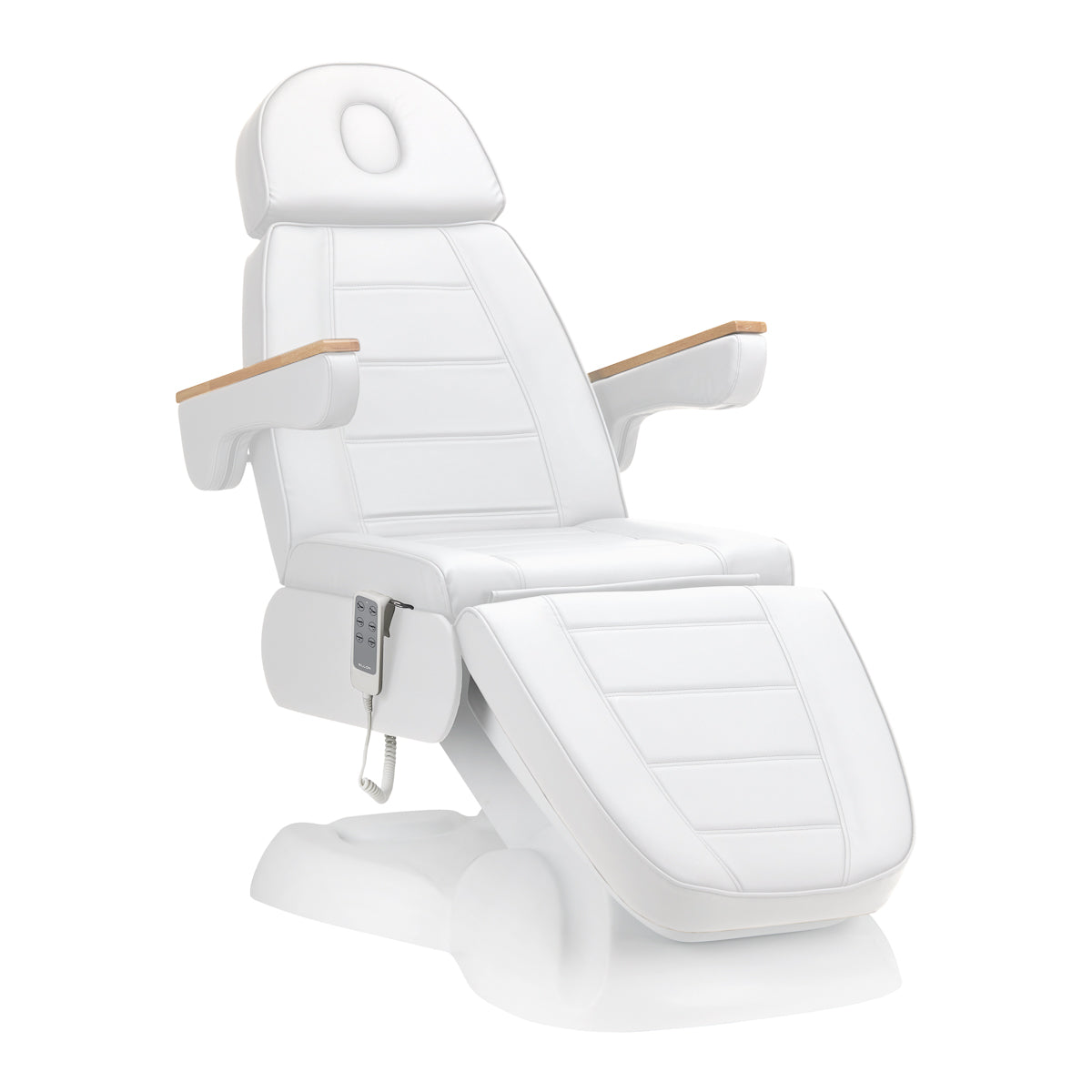 Scaun cosmetic electric SILLON Lux 273b 3 motoare alb