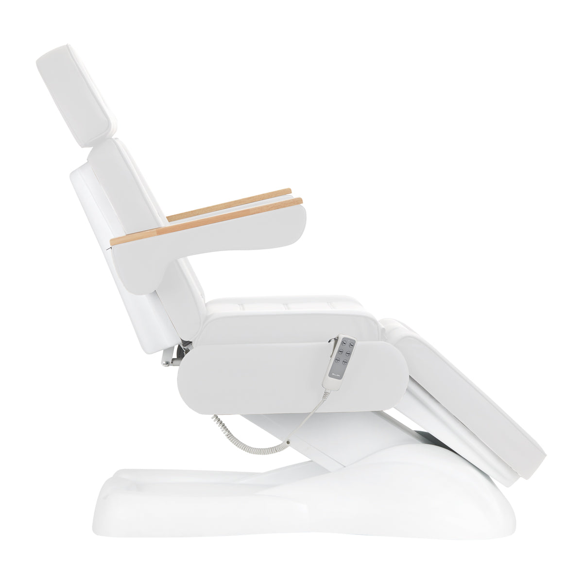 Scaun cosmetic electric SILLON Lux 273b 3 motoare alb