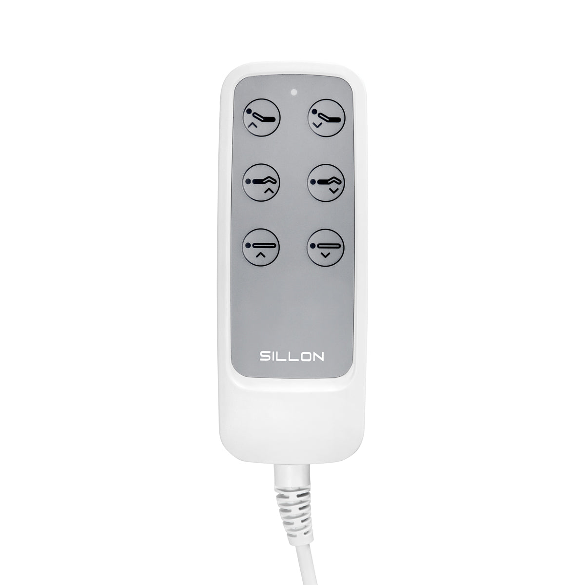 Scaun cosmetic electric SILLON Lux 273b 3 motoare alb