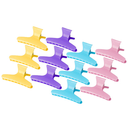 Cleme de coafat Crabs e-47 12 buc 8,2cm culori asortate