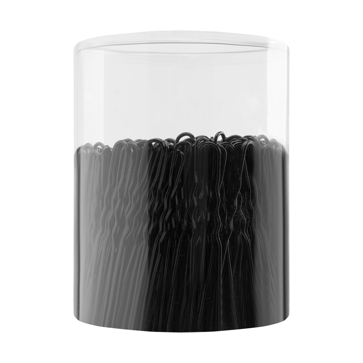 Agrafe de coafură pentru păr e-65 300 buc 5 cm negre