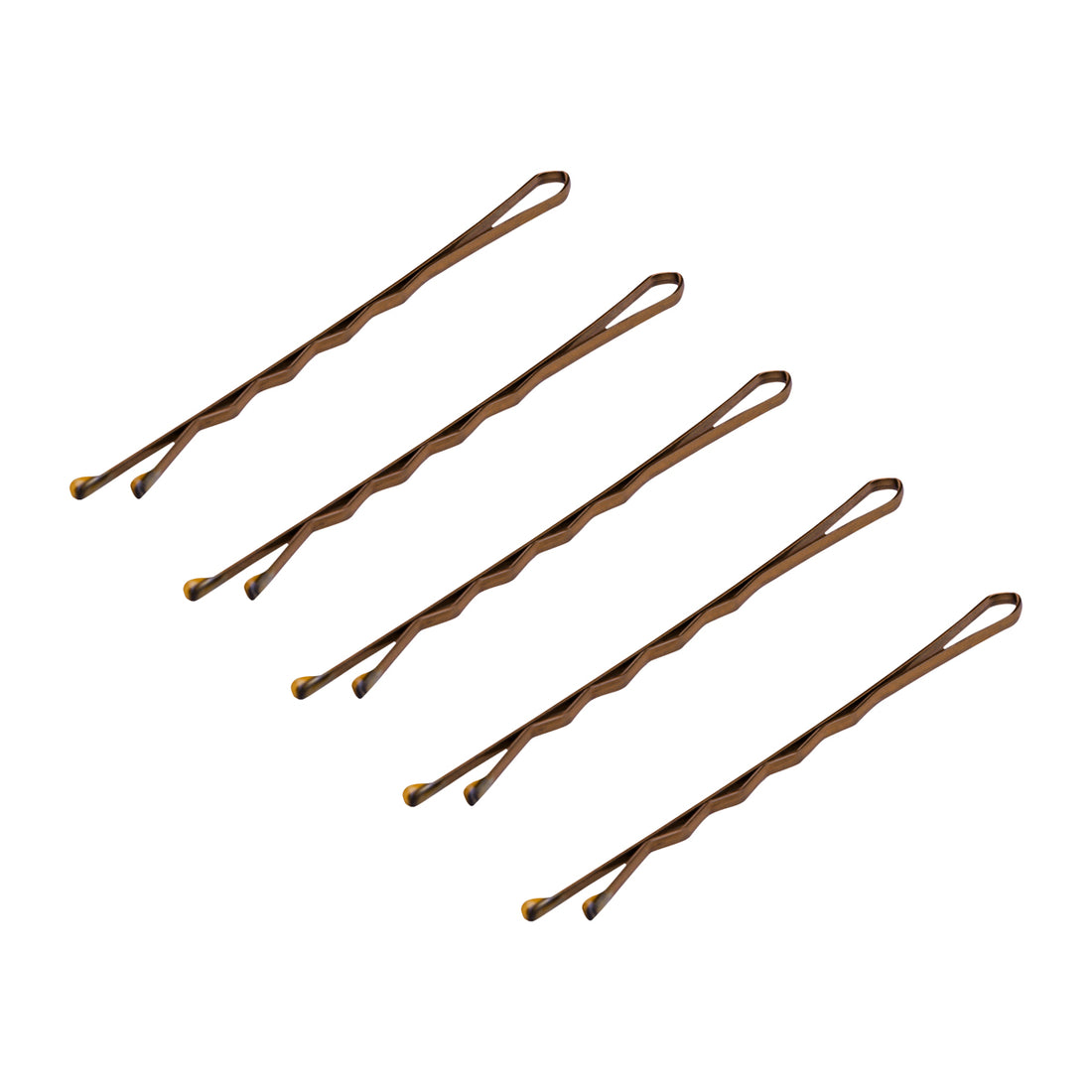 AGRAFE DE COAFAT PENTRU PĂR 120 BUC E-57 5.6CM AURII