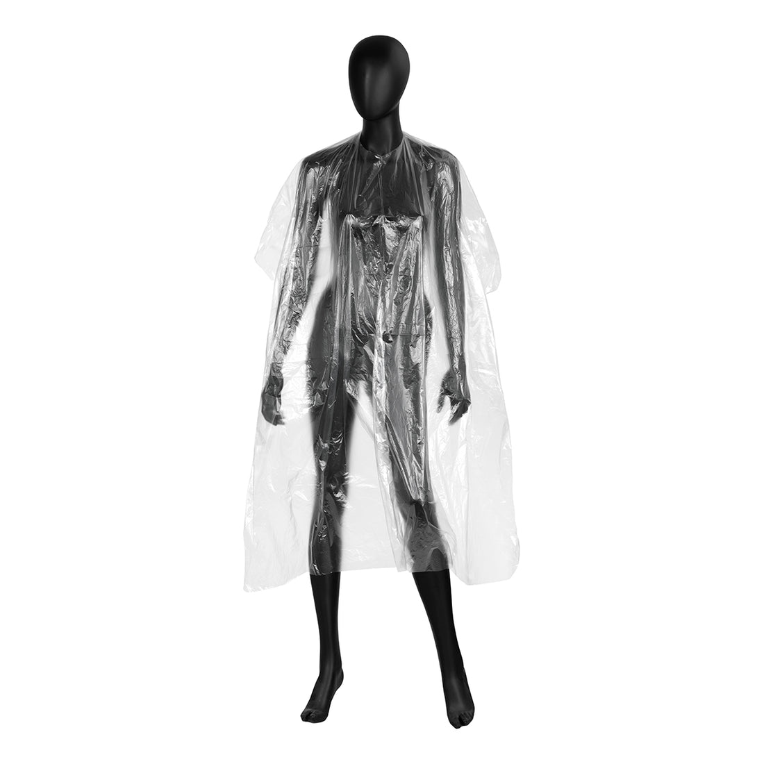 Pelerină de unică folosință pentru coafor/frizerie 120x150 cm 100 bucăți