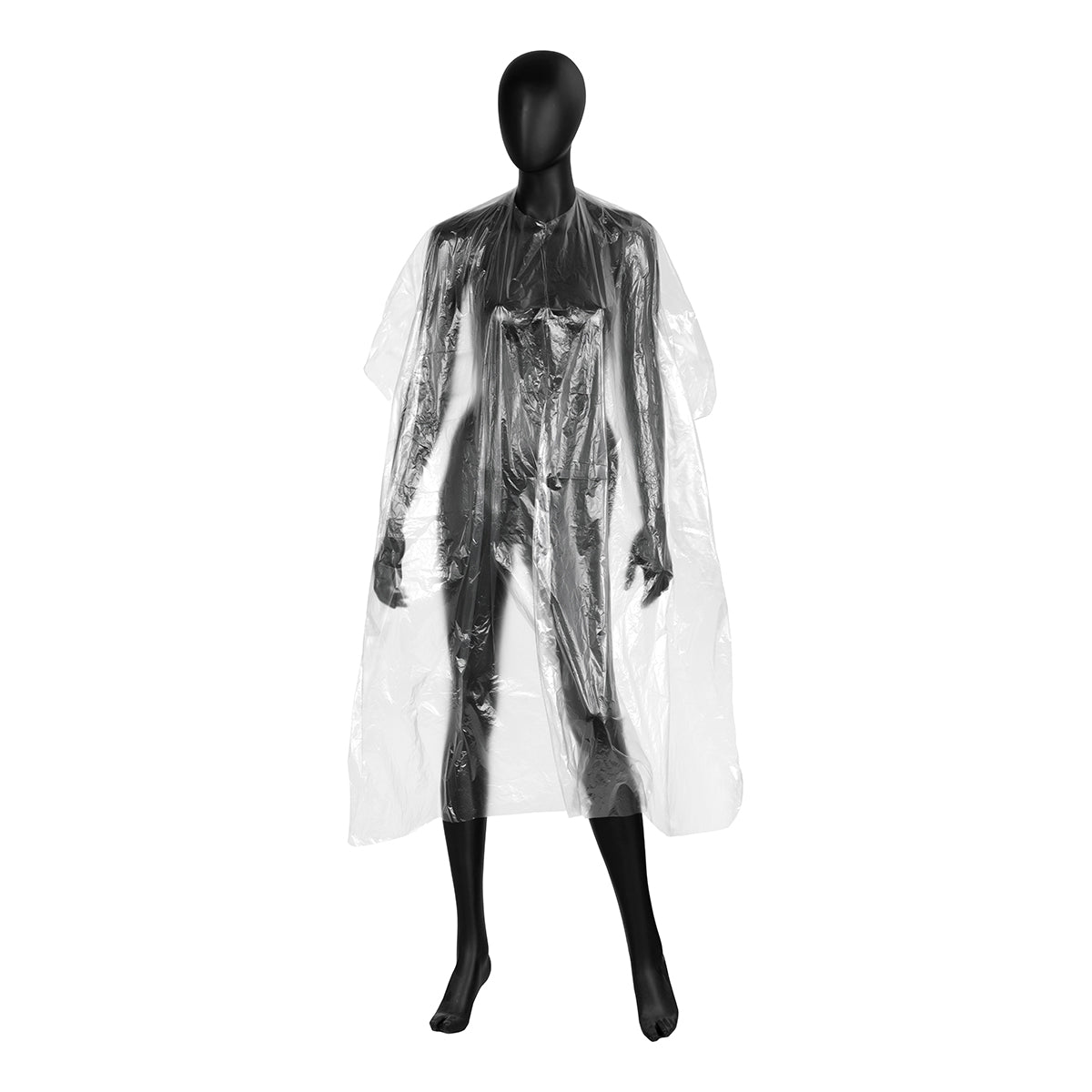Pelerină de unică folosință pentru coafor/frizerie 120x150 cm 100 bucăți