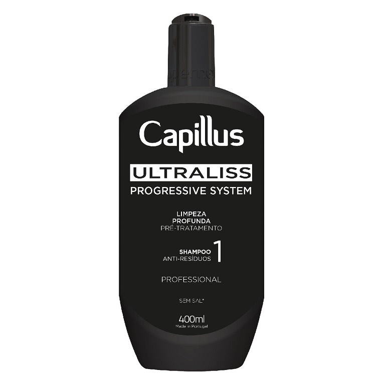 Capillus Ultraliss Nanoplastic, șampon de curățare, pasul 1, 400ml