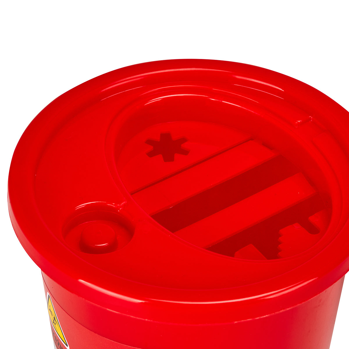 Recipient depozitare deșeuri  0.7 L ROȘU