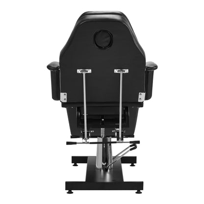 Scaun cosmetic hidraulic Basic 210 negru