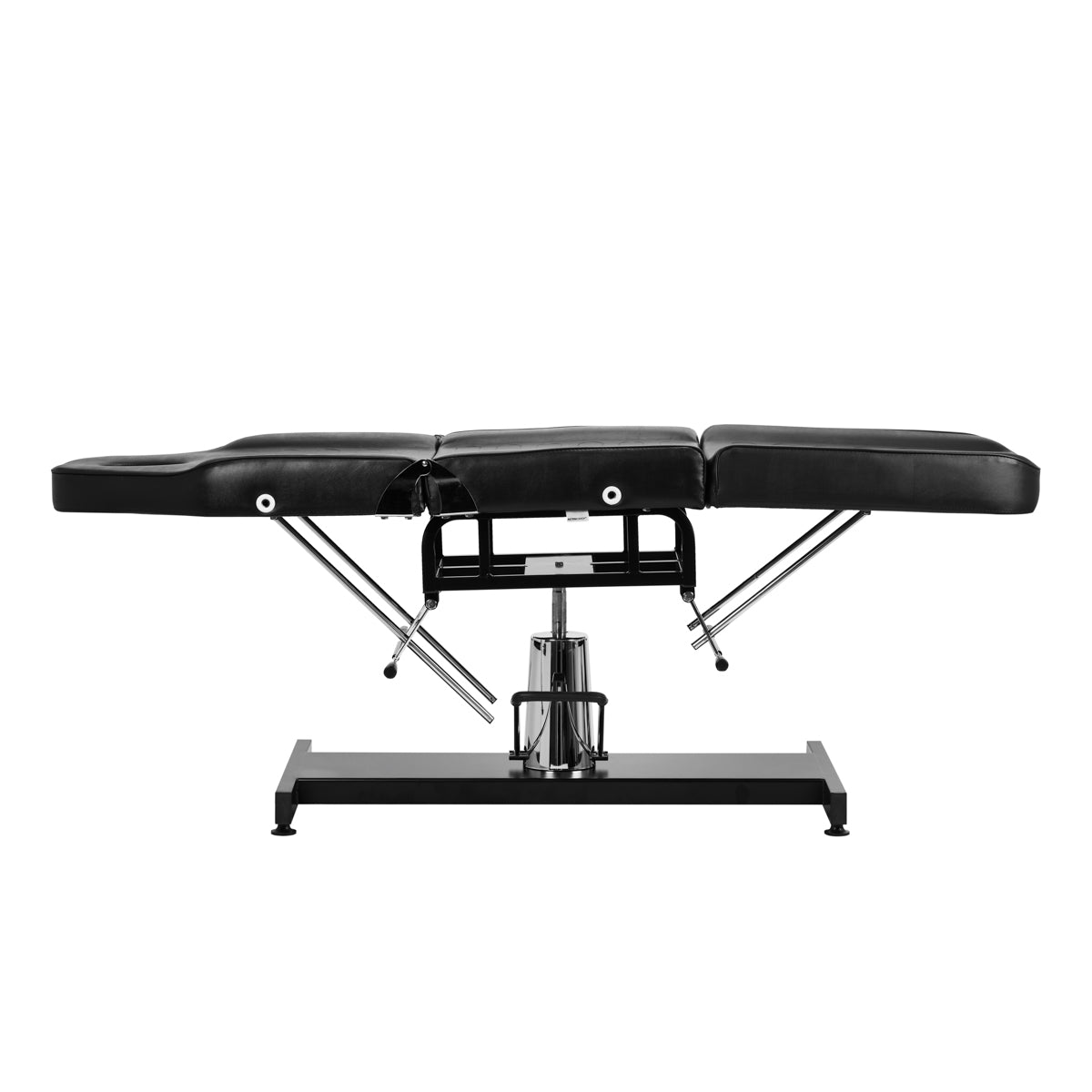 Scaun cosmetic hidraulic Basic 210 negru