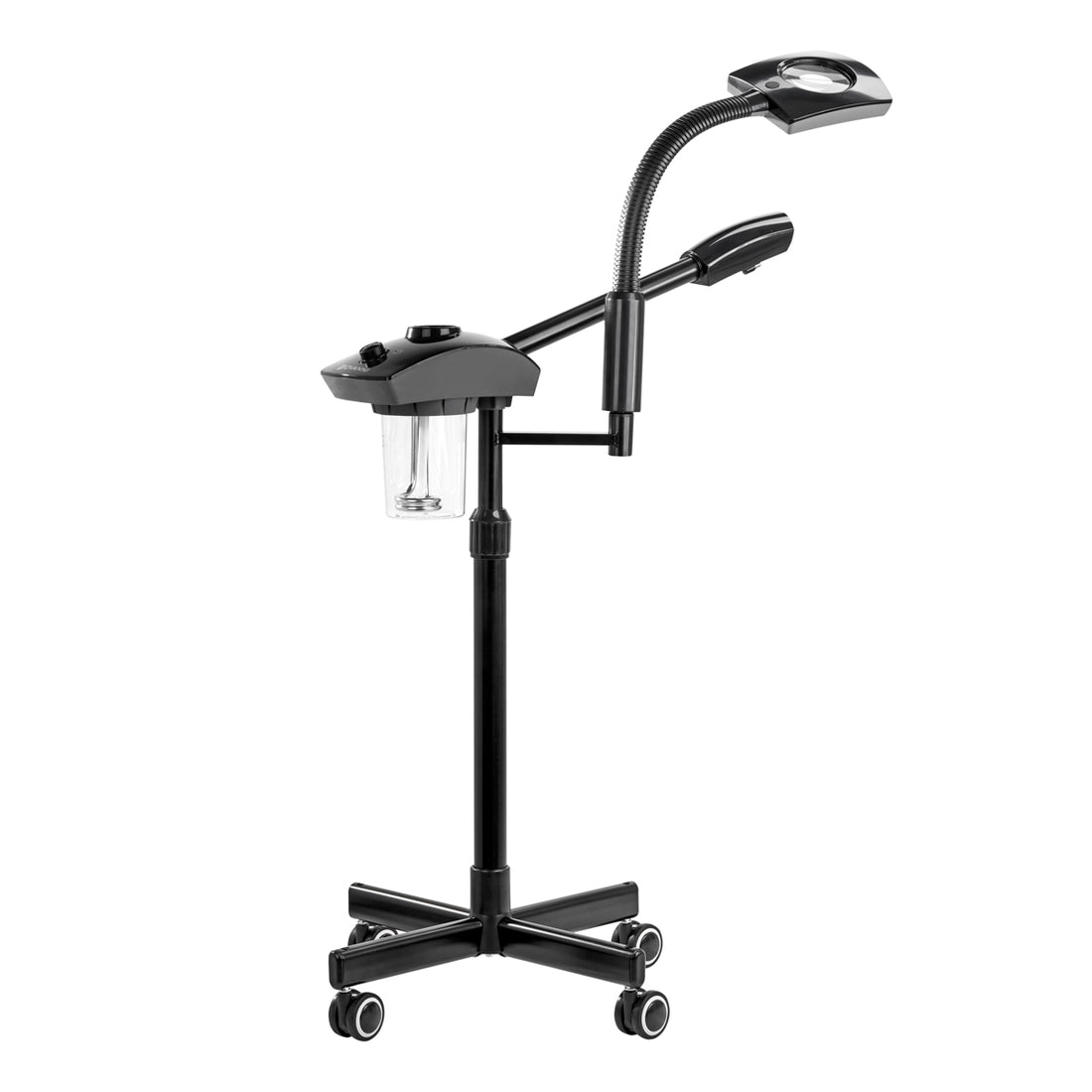 Vapozon cosmetic Giovanni cu lampă lupă D-21 negru