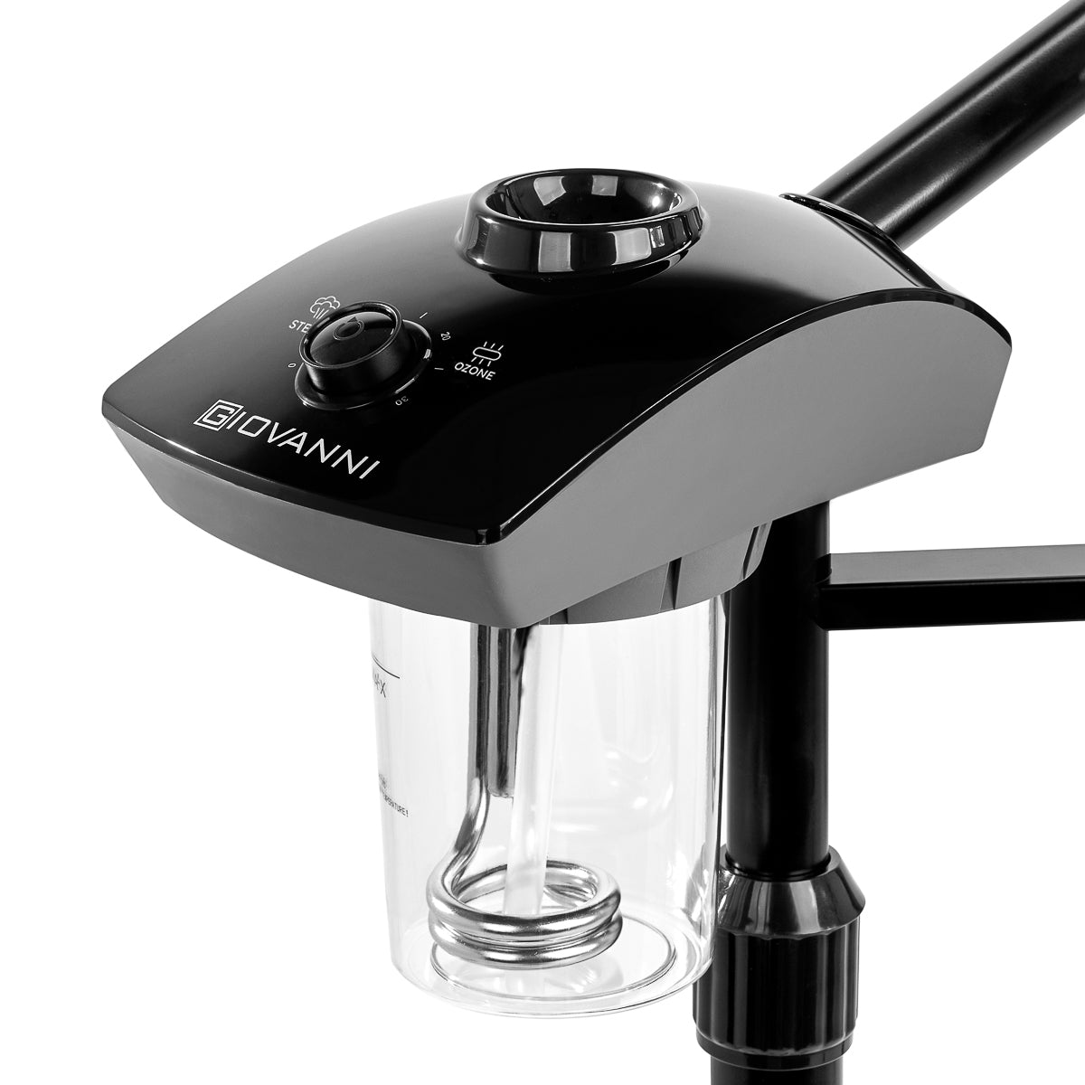 Vapozon cosmetic Giovanni cu lampă lupă D-21 negru