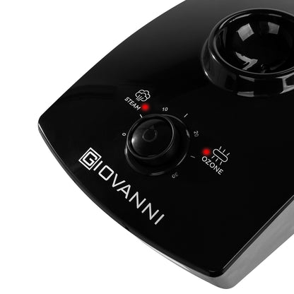 Vapozon cosmetic Giovanni cu lampă lupă D-21 negru