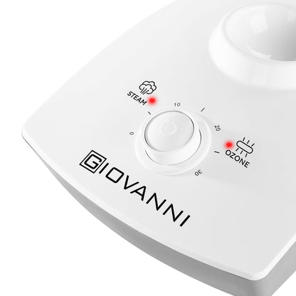 Vapozon cosmetic Giovanni cu lampă lupă D-21 alb